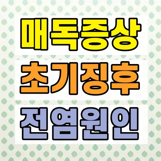 여자 매독 초기증상 검사