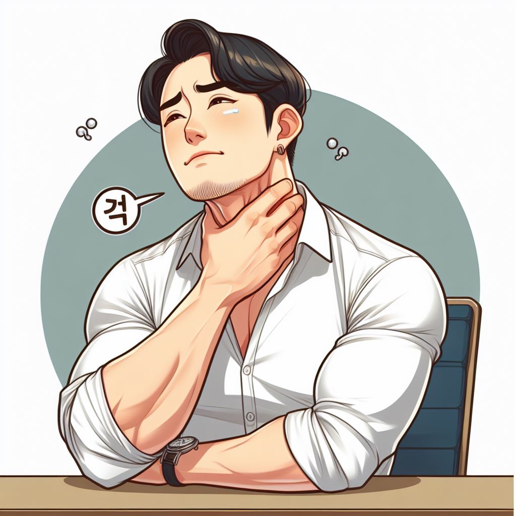 목이 뻣뻣하고 뻐근해지는 증상의 이유